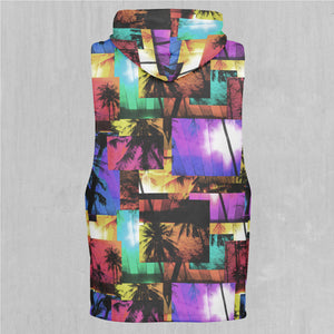 Paradise Collage Sleeveless Hoodie