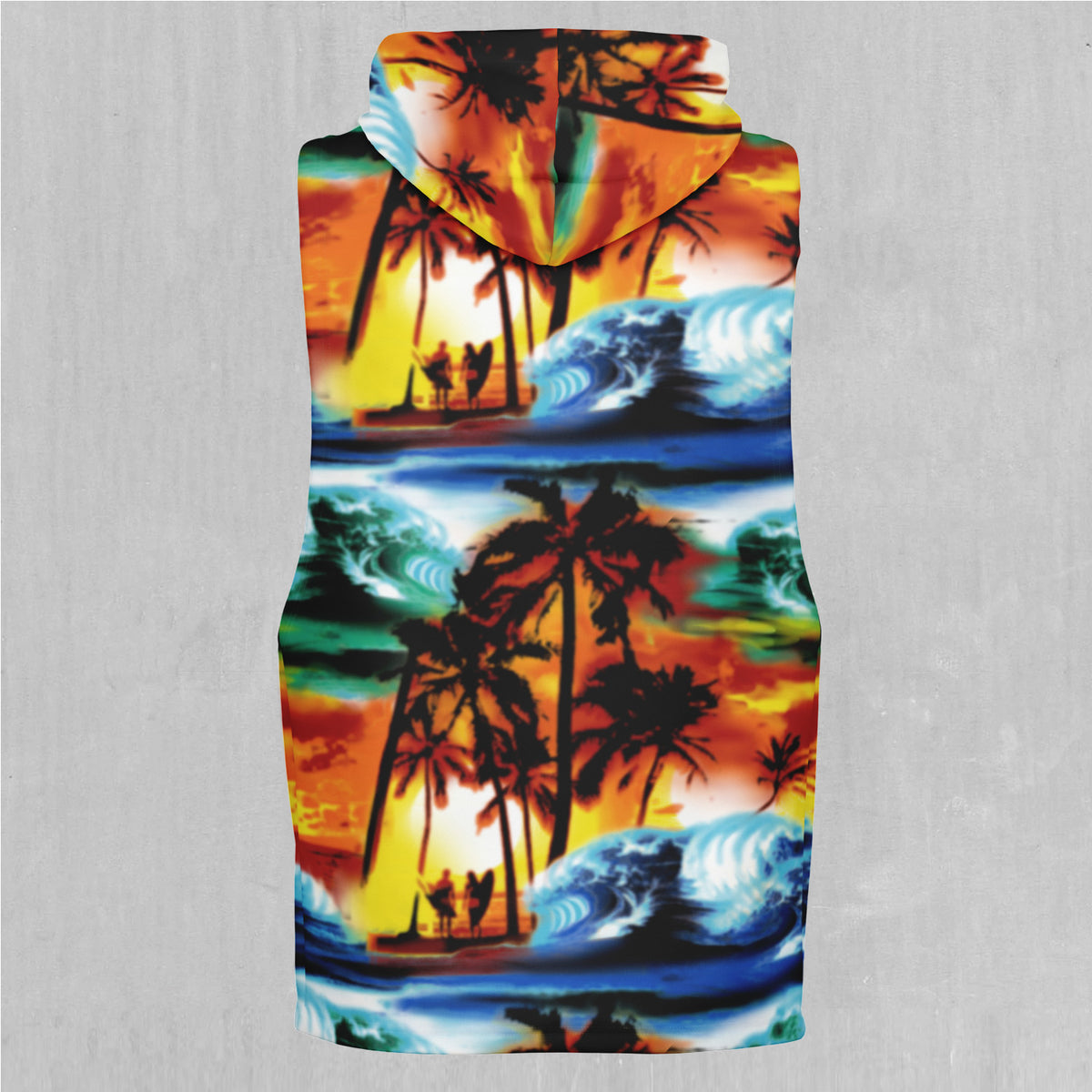Paradise Dreams Sleeveless Hoodie