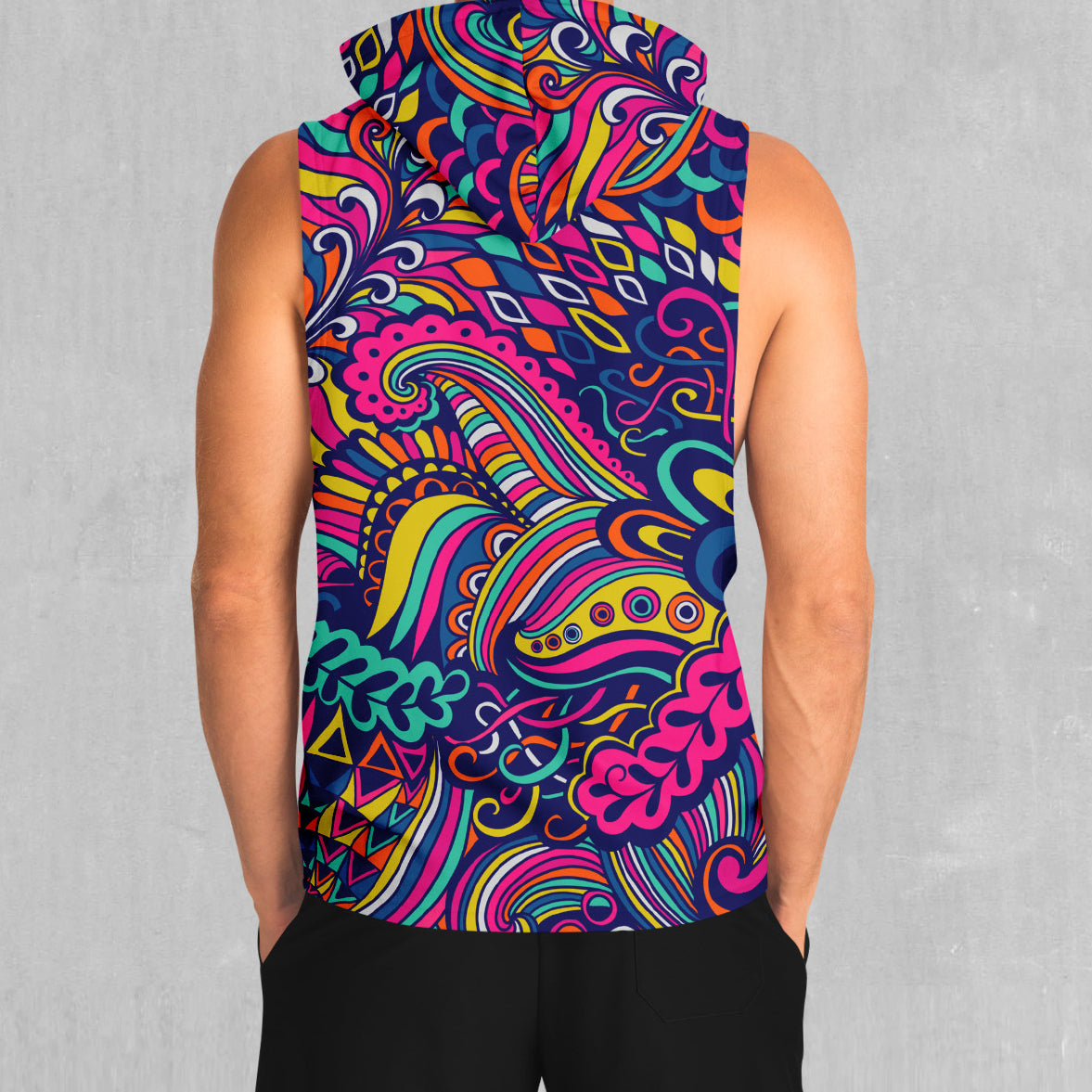 Psychotropic Sleeveless Hoodie