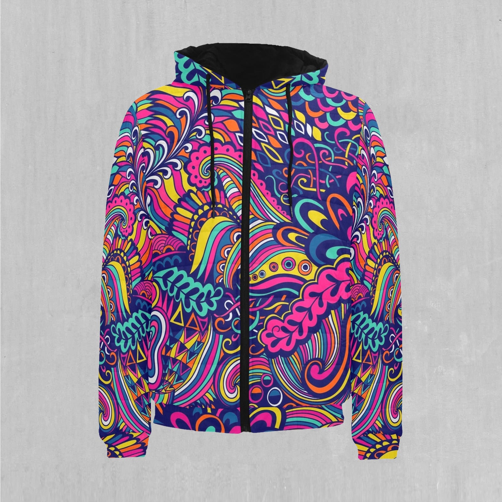 Psychotropic Puffer Jacket