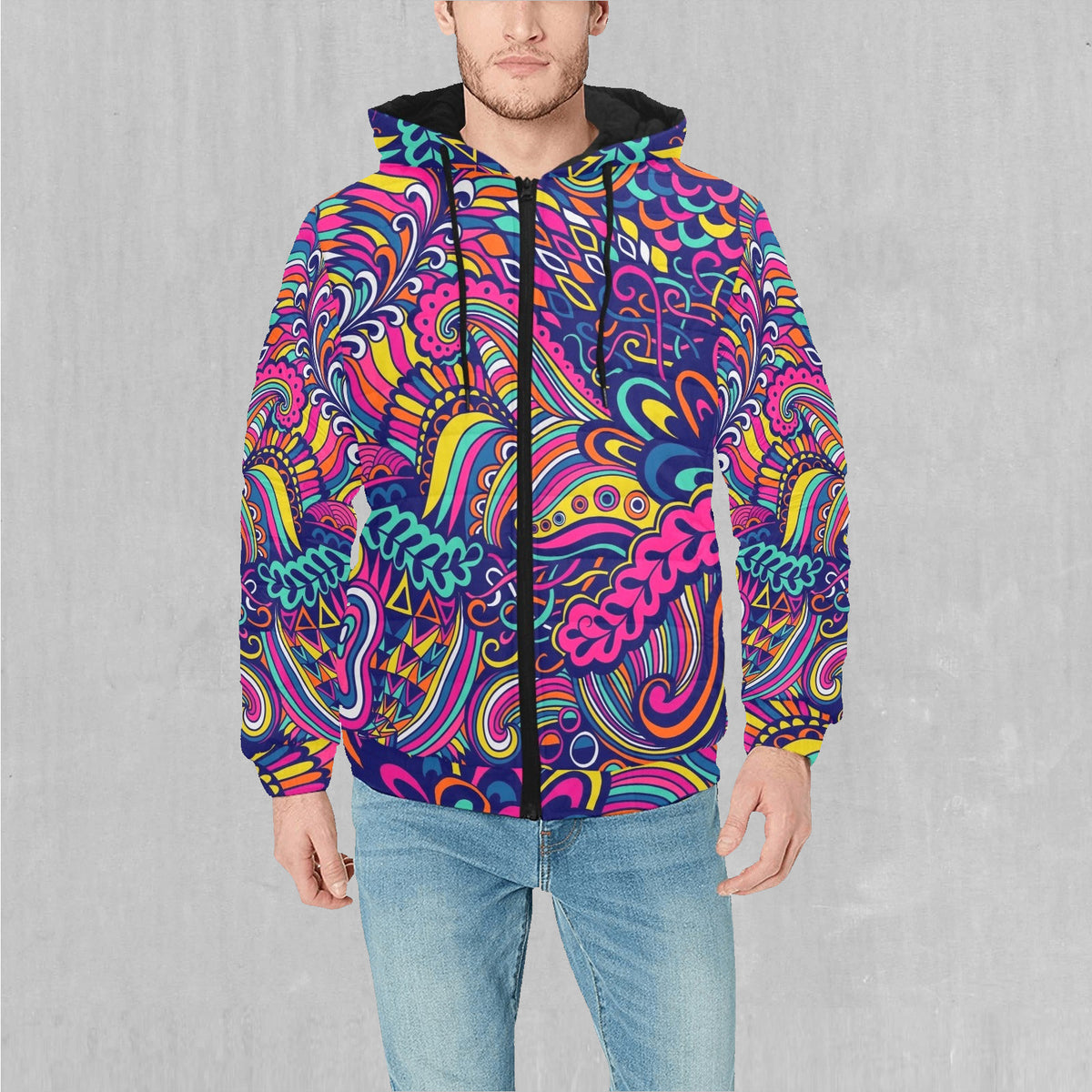 Psychotropic Puffer Jacket