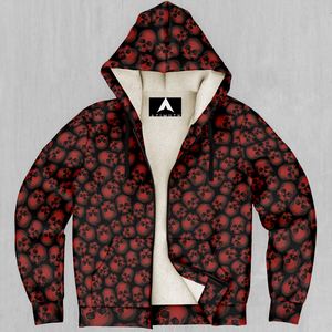 Boneyard (Red) Sherpa Hoodie