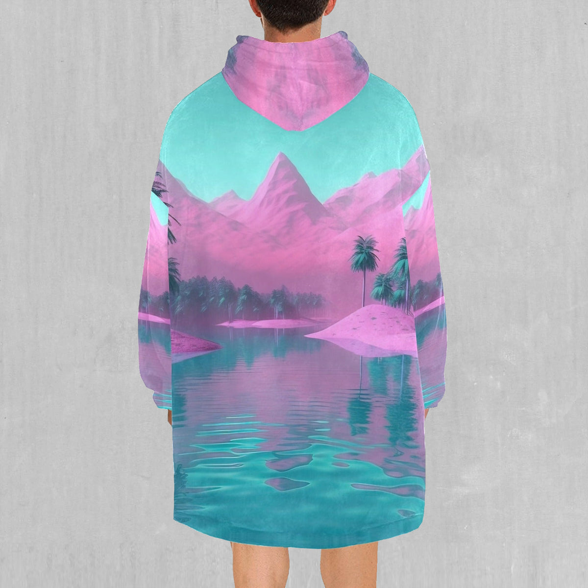 River of Bliss Blanket Hoodie