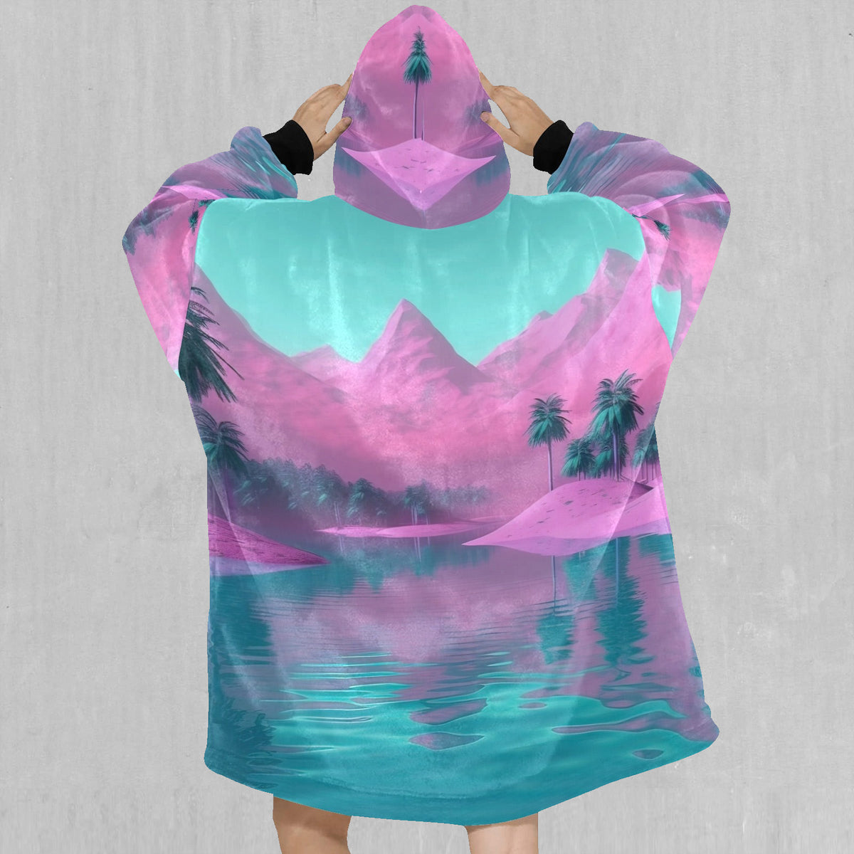 River of Bliss Blanket Hoodie