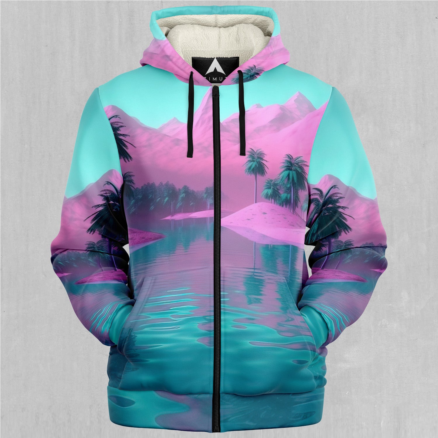 River of Bliss Sherpa Hoodie