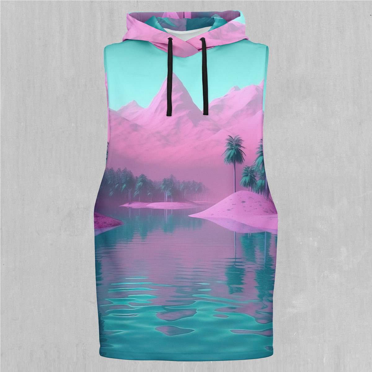 River of Bliss Sleeveless Hoodie