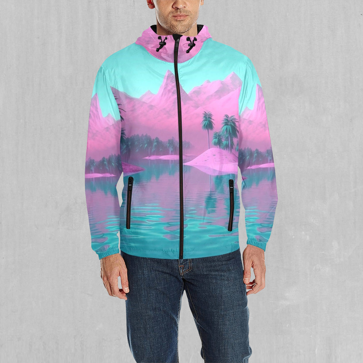 River of Bliss Windbreaker