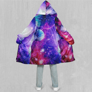 Rogue Planets Zip Up Cloak (White Fur)