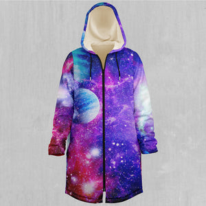 Rogue Planets Zip Up Cloak (White Fur)