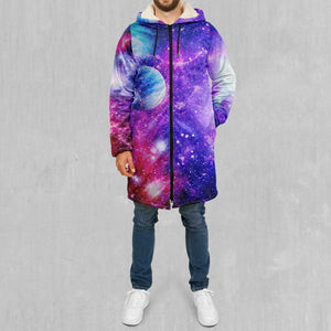 Rogue Planets Zip Up Cloak (White Fur)