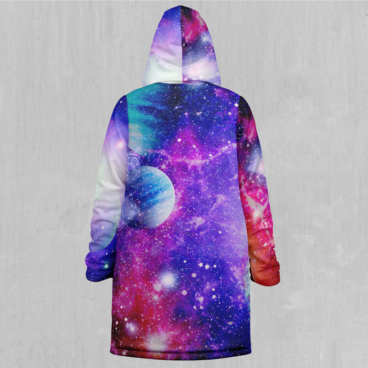 Rogue Planets Zip Up Cloak (White Fur)