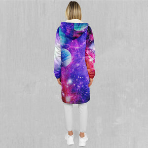 Rogue Planets Zip Up Cloak (White Fur)