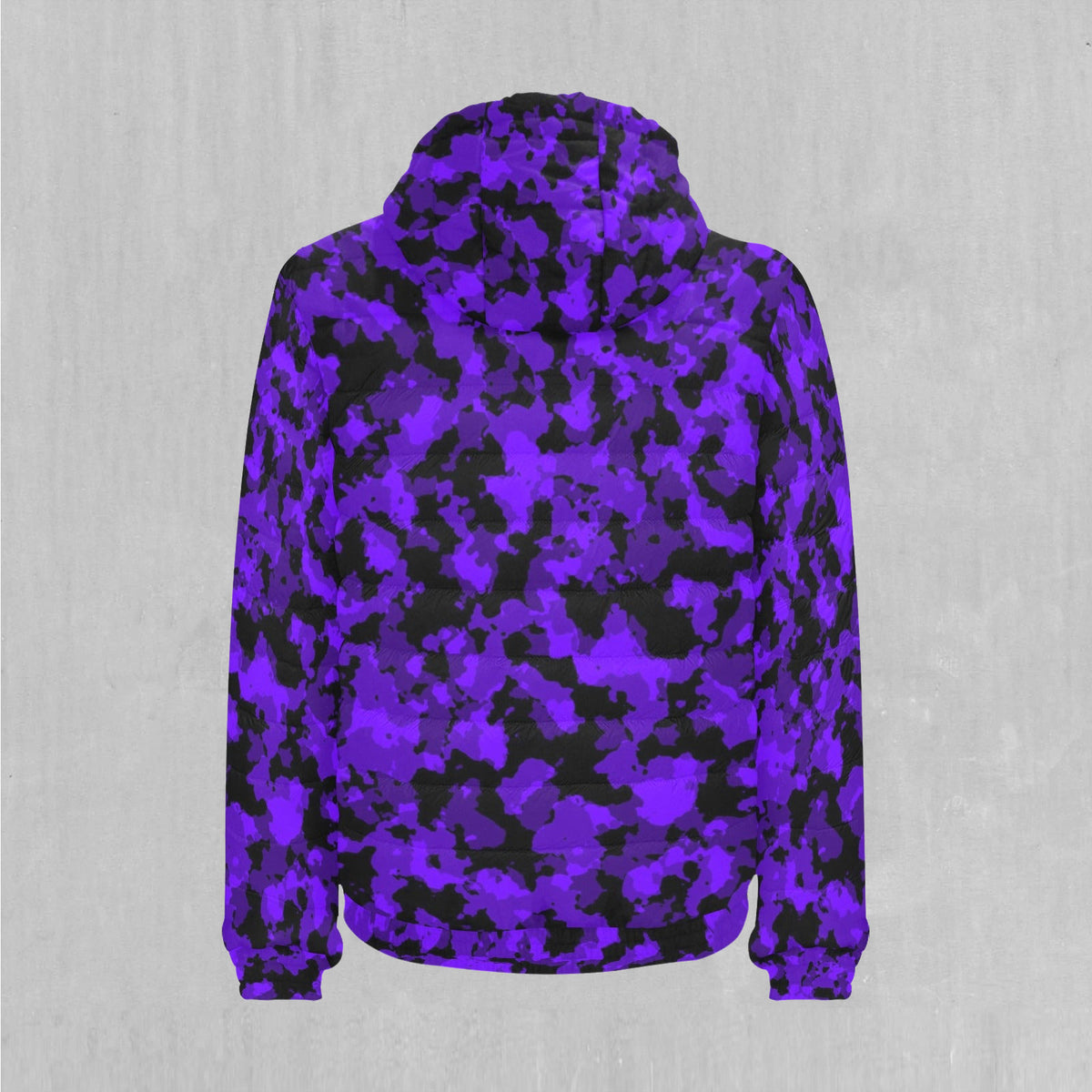 Royalty Purple Camo Puffer Jacket