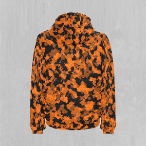 Savage Orange Camo Puffer Jacket