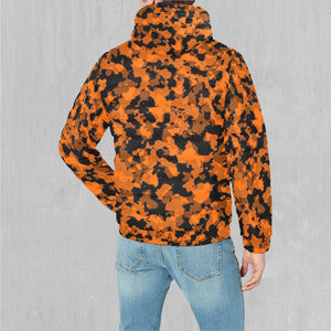 Savage Orange Camo Puffer Jacket