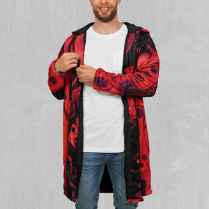 Scarlet Fusion Zip Up Cloak (Black Fur)