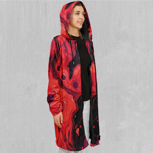 Scarlet Fusion Zip Up Cloak (Black Fur)