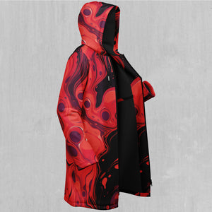 Scarlet Fusion Zip Up Cloak (Black Fur)