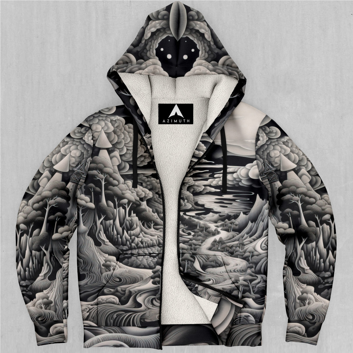Ethereal Moonlight Sherpa Hoodie