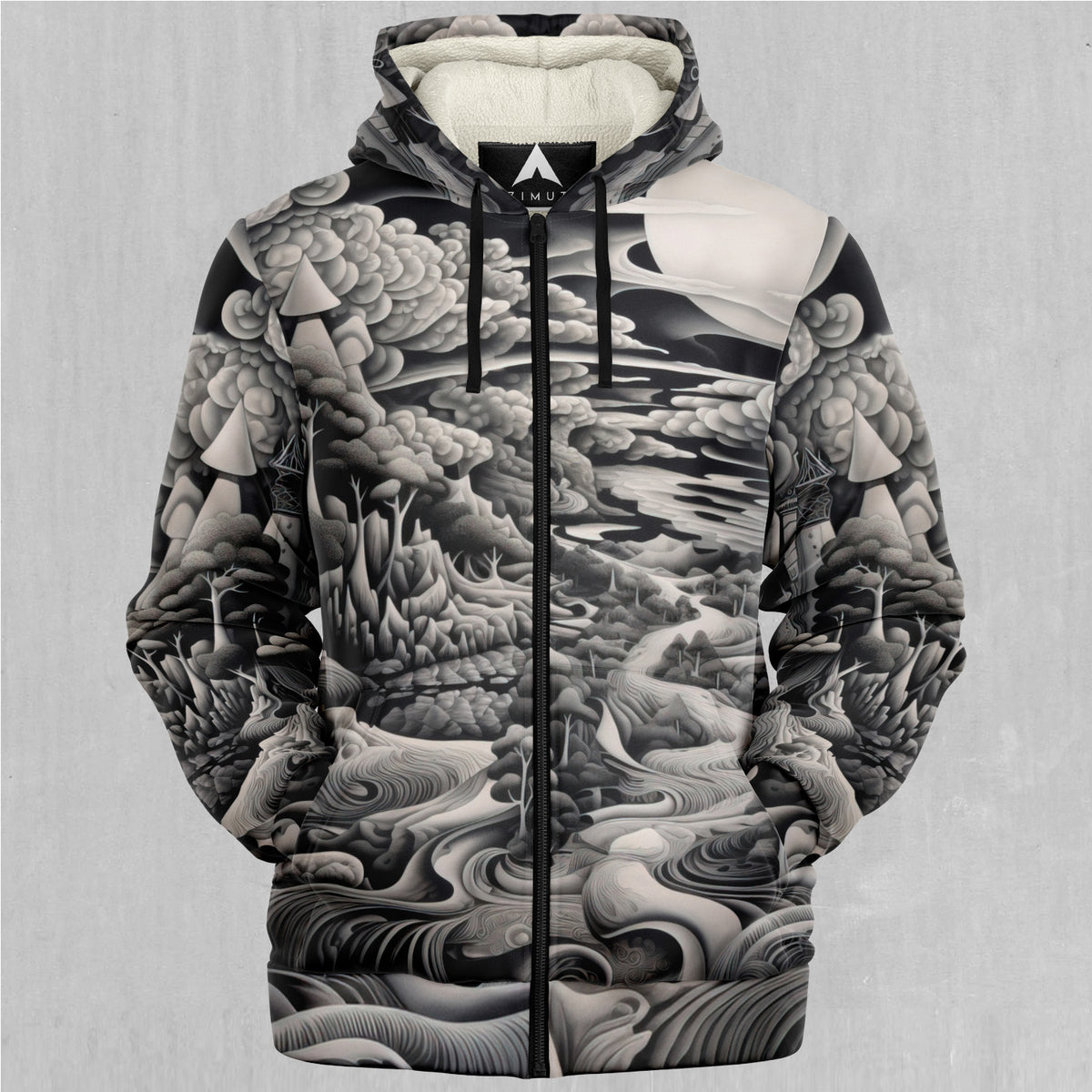 Ethereal Moonlight Sherpa Hoodie