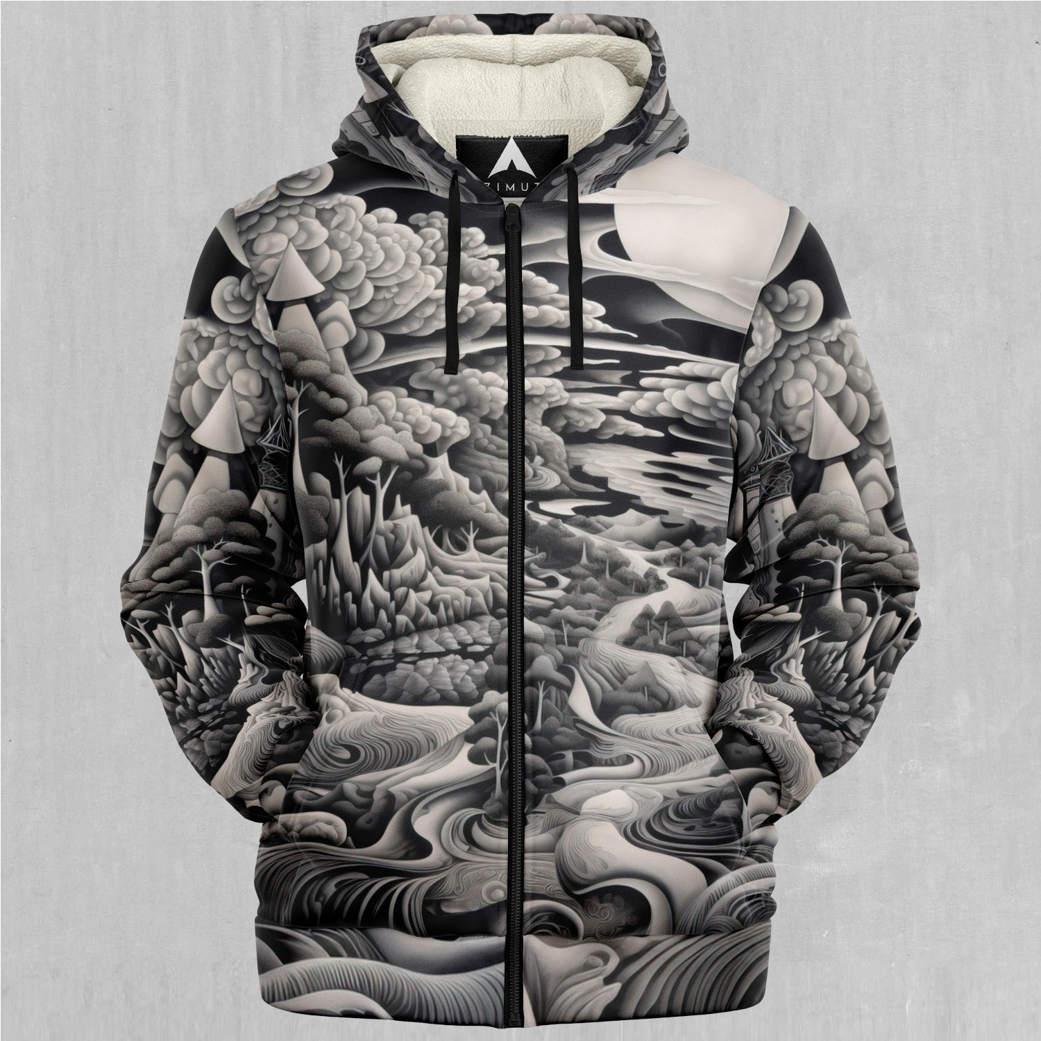 Ethereal Moonlight Sherpa Hoodie