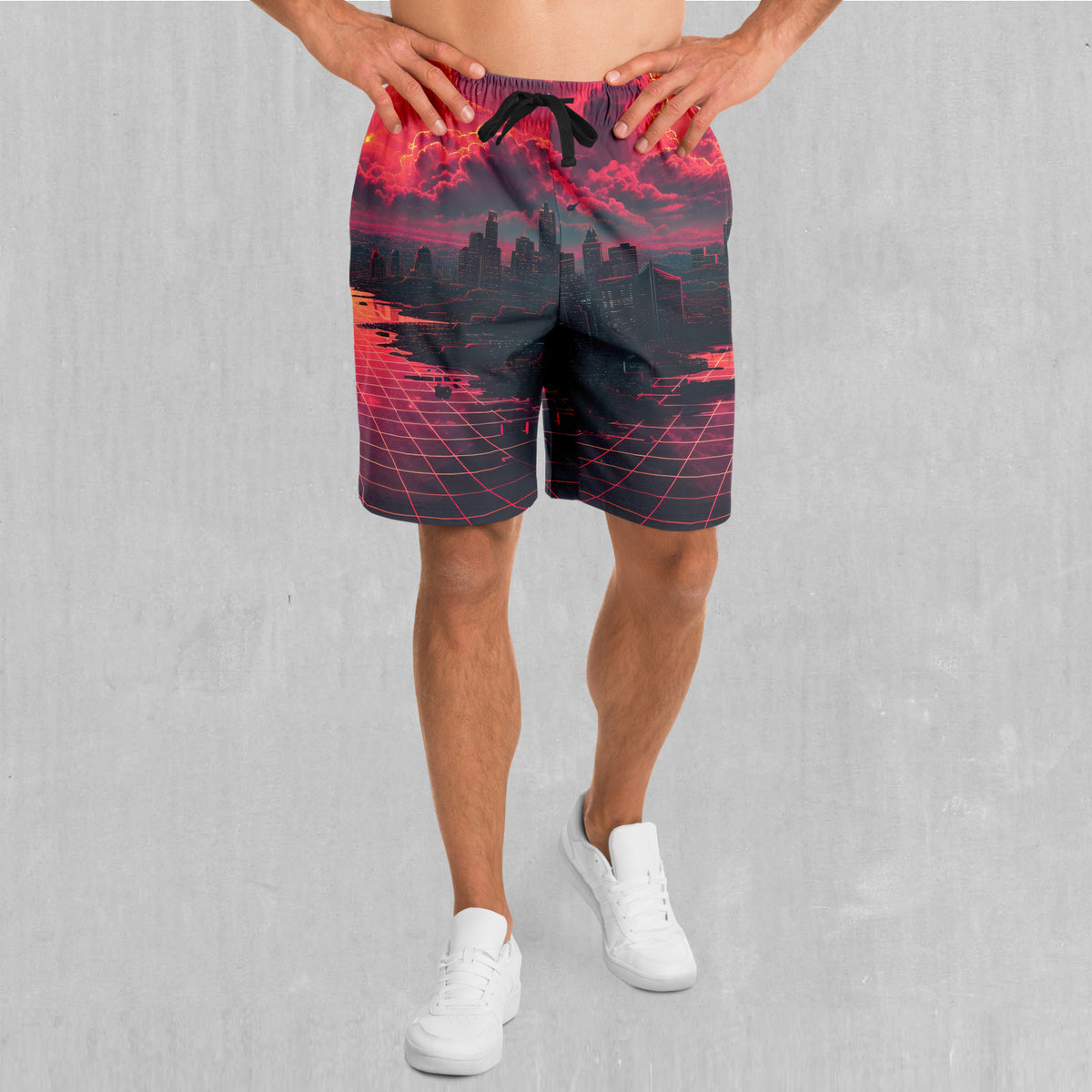 Cyber Skyline Shorts
