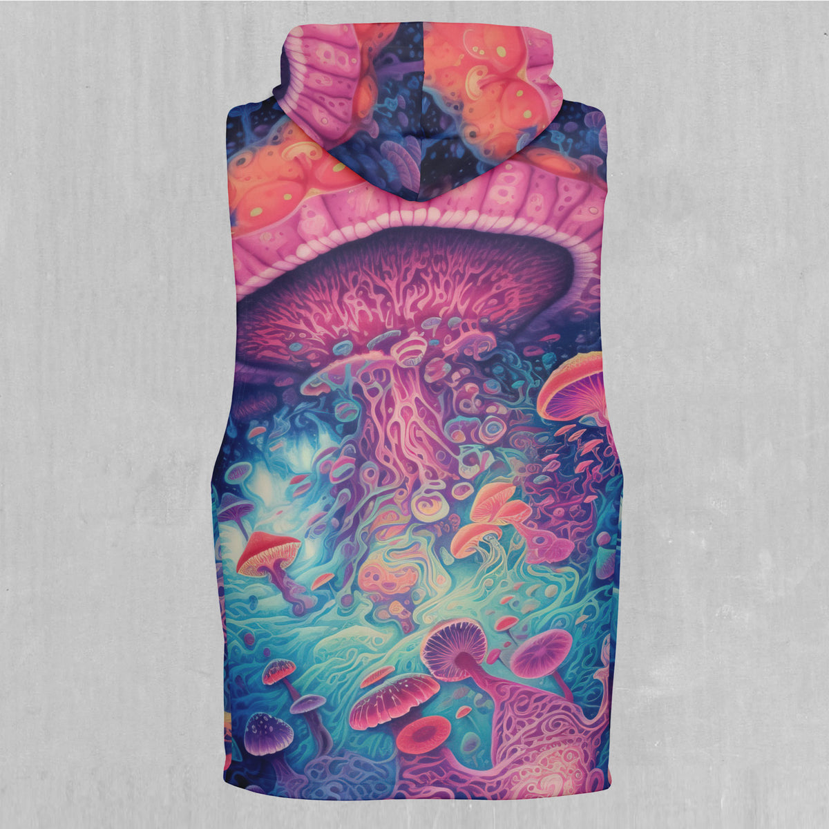 Mycological Mind Sleeveless Hoodie