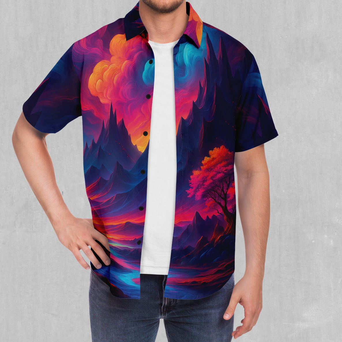 Spectral Heights Button Down Shirt