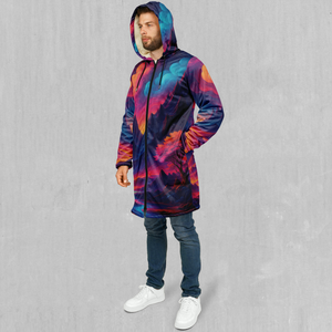 Spectral Heights Zip Up Cloak (White Fur)