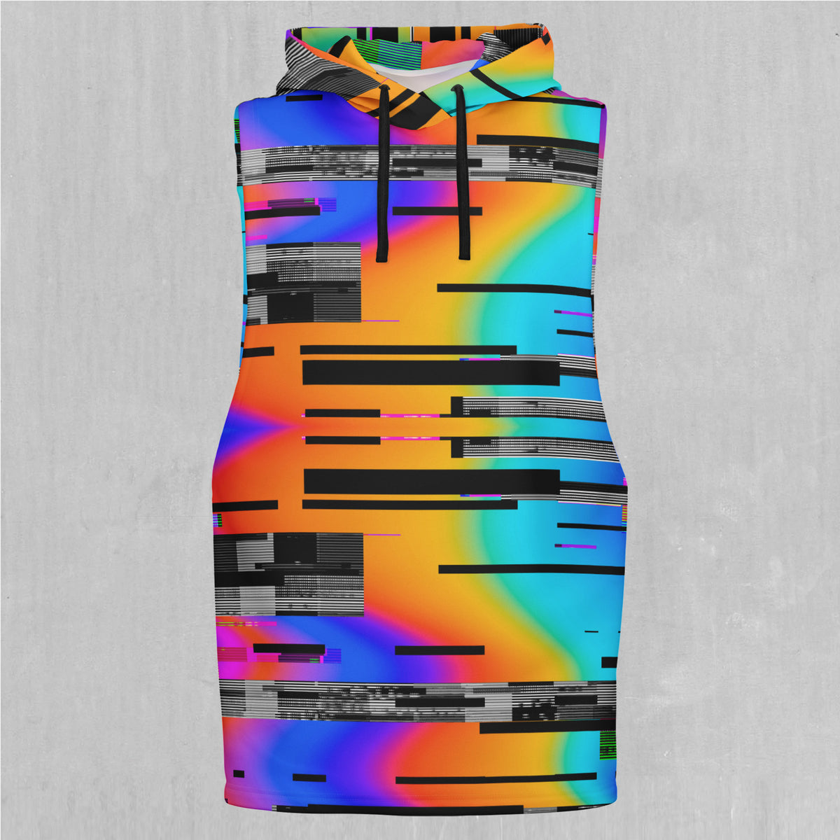 Spectrum Noise Sleeveless Hoodie