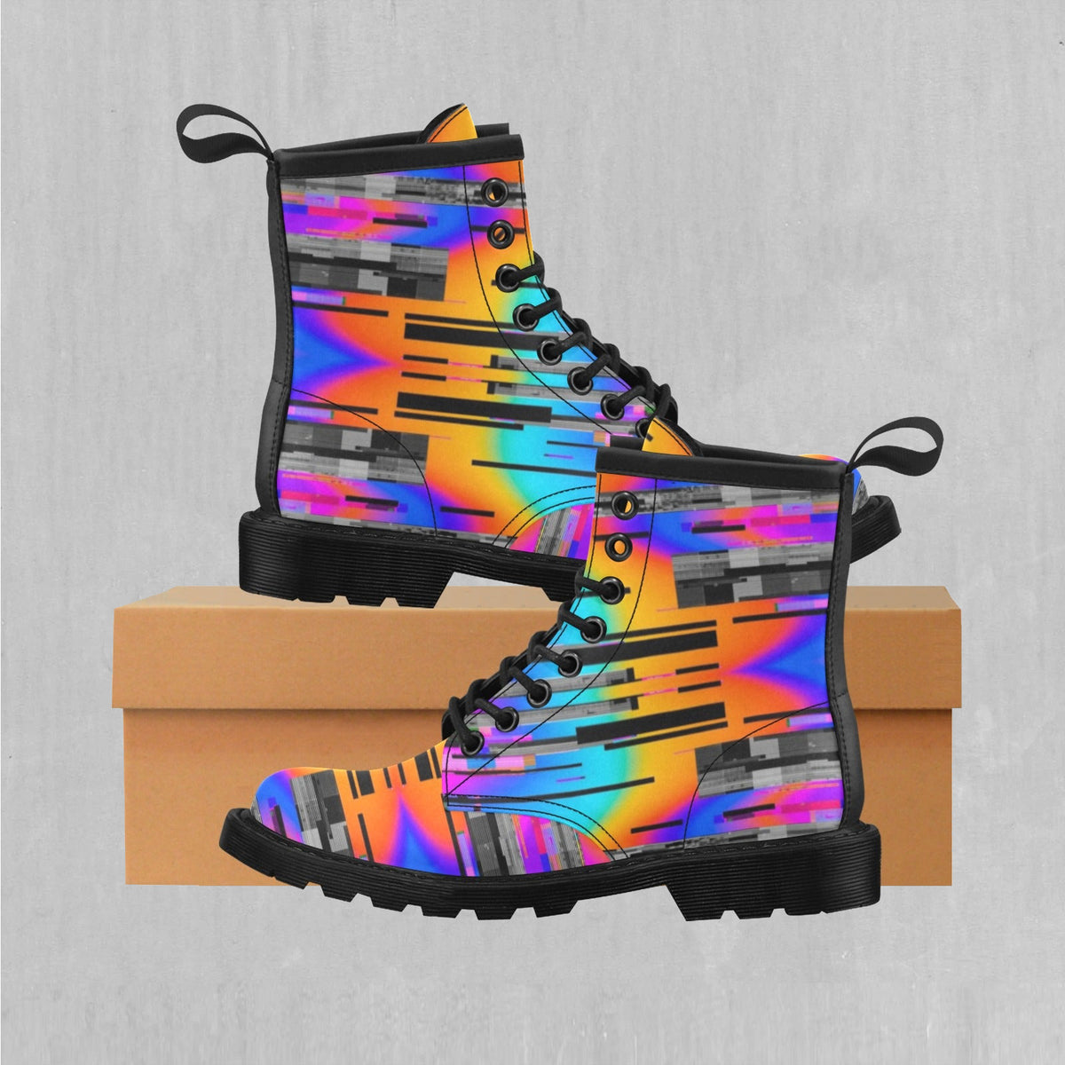 Spectrum Noise Women's Lace Up Boots