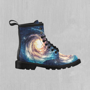 Spiral Galaxy Women's Lace Up Boots