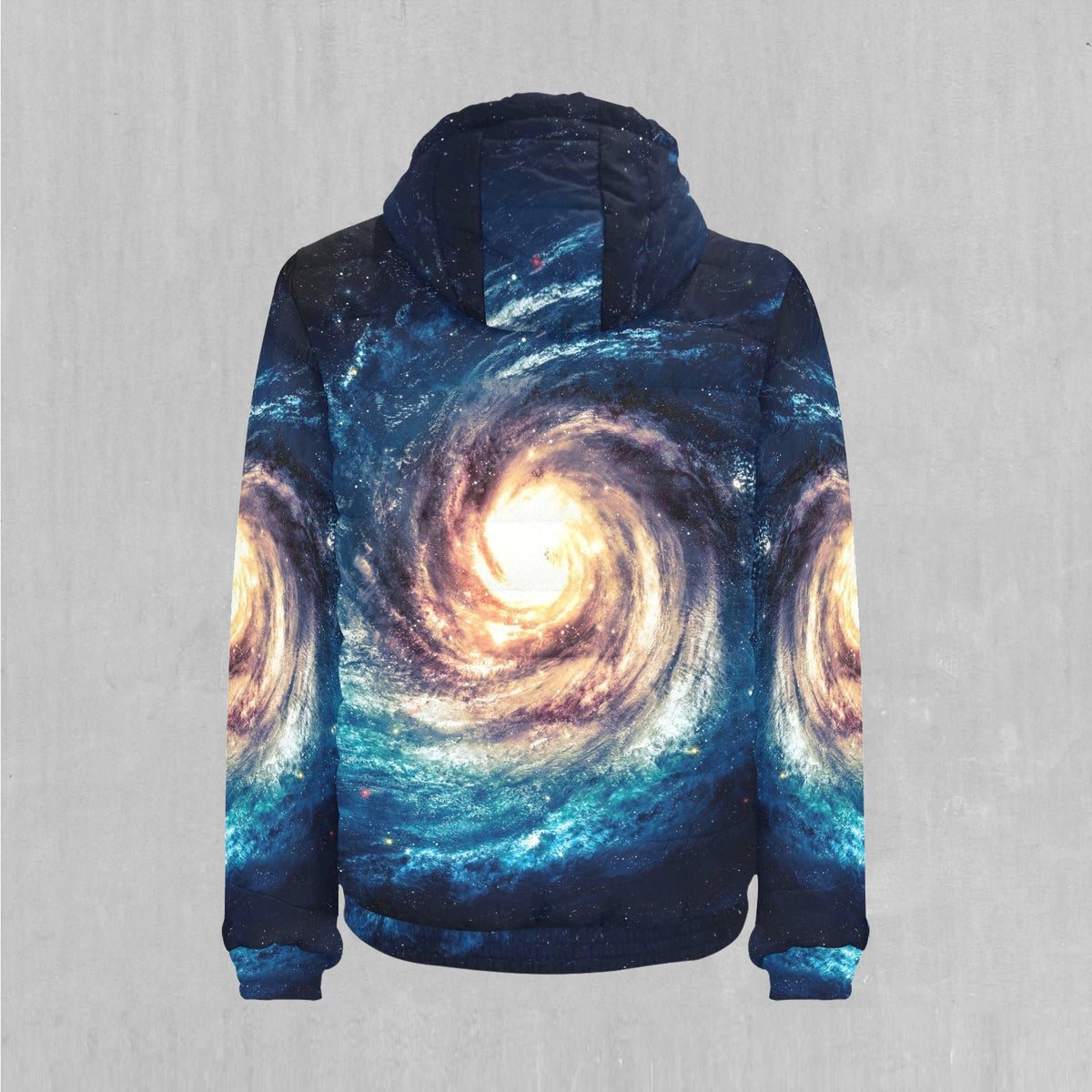 Spiral Galaxy Puffer Jacket