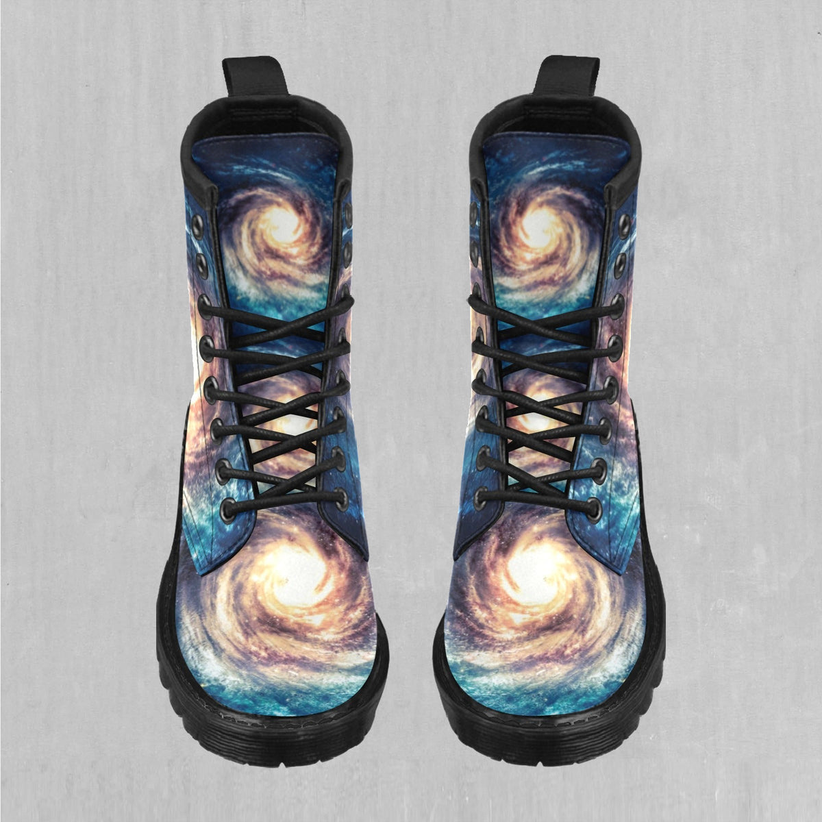 Spiral Galaxy Women's Lace Up Boots