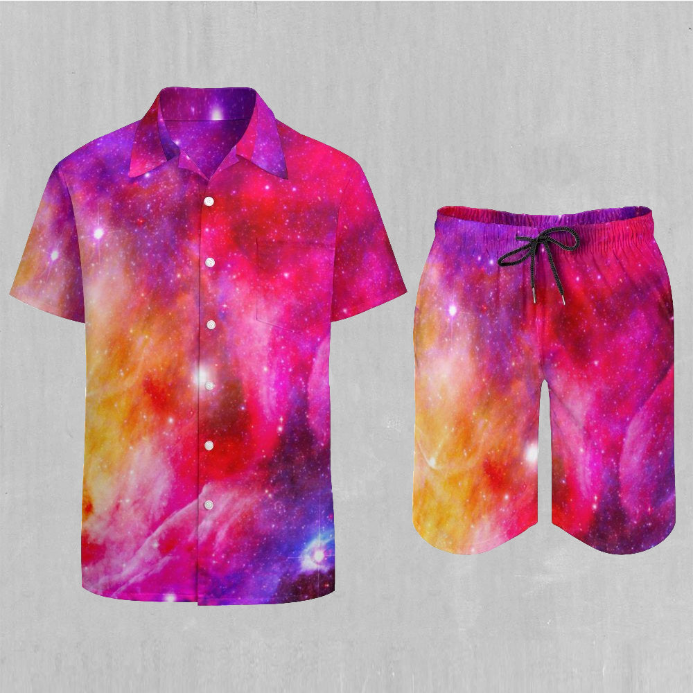 Star Crystal Men's Beach Set