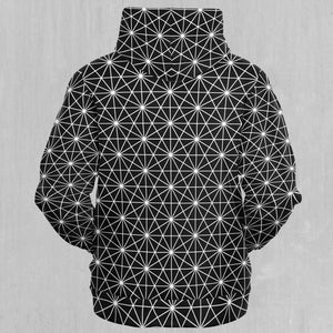 Star Net Zip-Up Hoodie (Size XS)