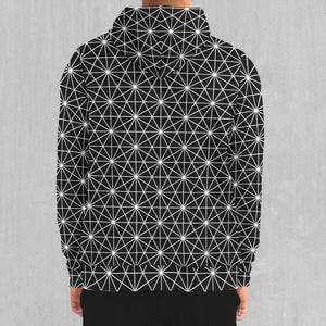 Star Net Zip-Up Hoodie (Size XS)