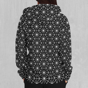 Star Net Zip-Up Hoodie (Size XS)