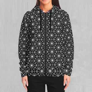 Star Net Zip-Up Hoodie (Size XS)