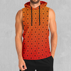 Star Net (Pyro) Sleeveless Hoodie