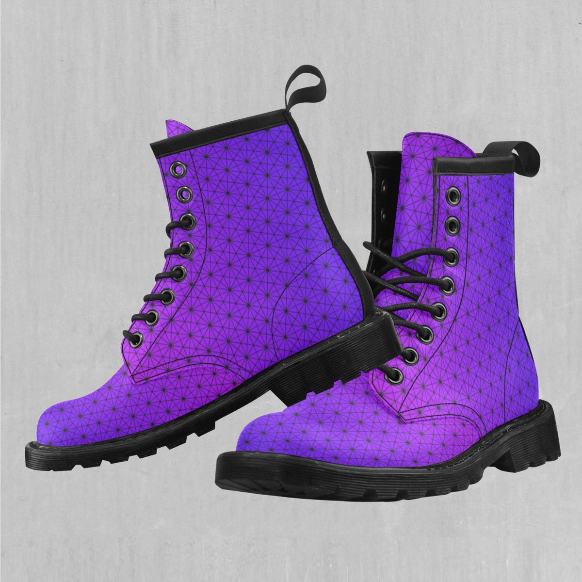 Star Net (Ultraviolet) Women's Lace Up Boots