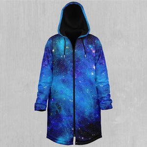 Stardust Zip Up Cloak (Black Fur)