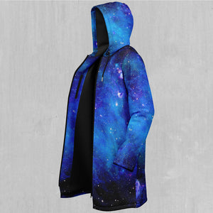 Stardust Zip Up Cloak (Black Fur)