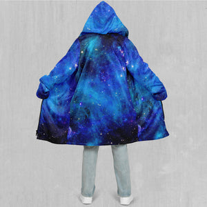 Stardust Zip Up Cloak (Black Fur)