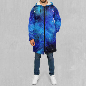 Stardust Zip Up Cloak (White Fur)