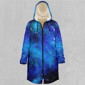 Stardust Zip Up Cloak (White Fur)