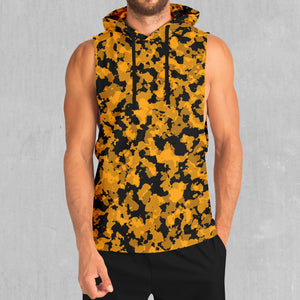 Stinger Yellow Camo Sleeveless Hoodie