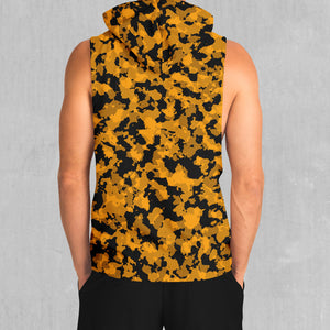 Stinger Yellow Camo Sleeveless Hoodie