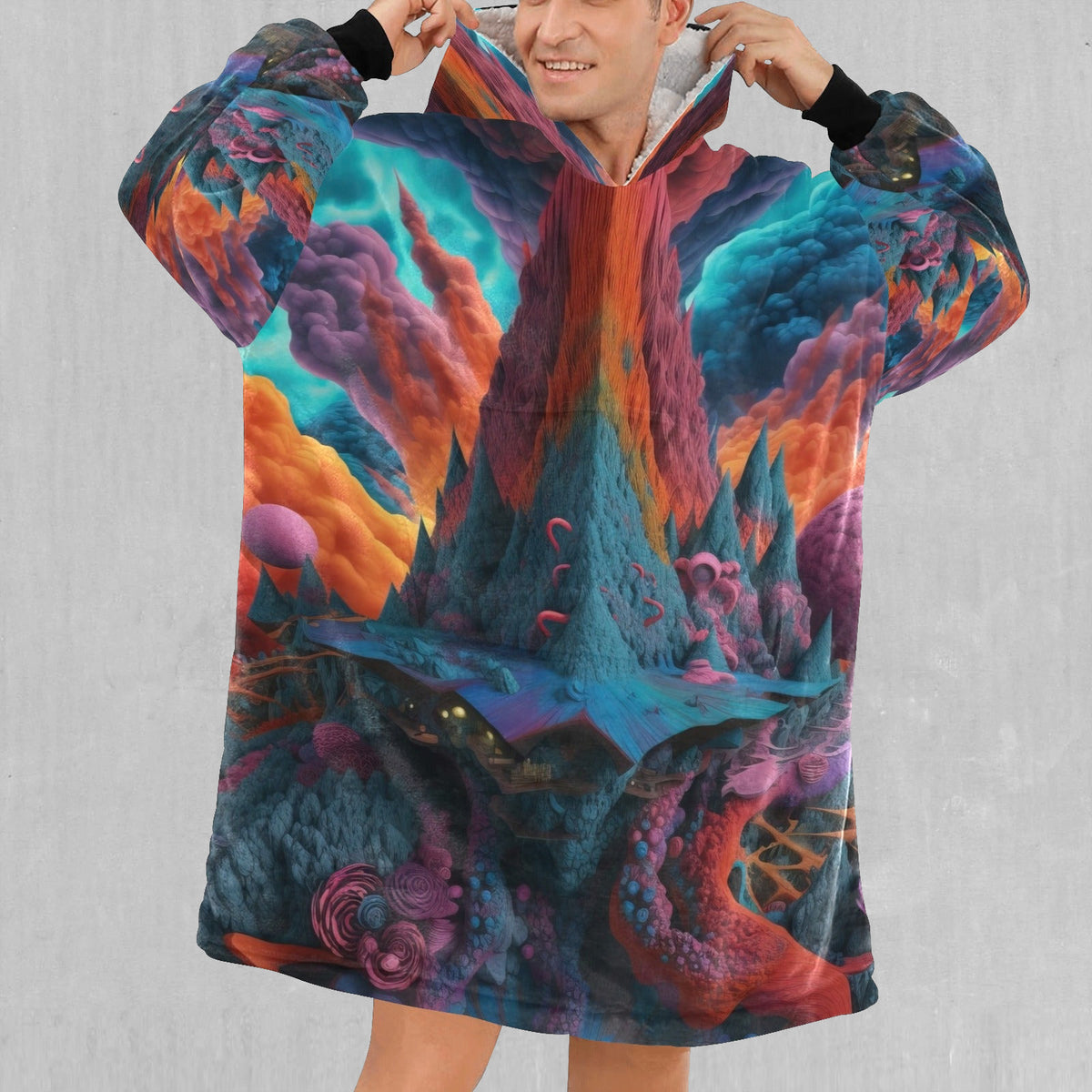 Surreal Summit Blanket Hoodie
