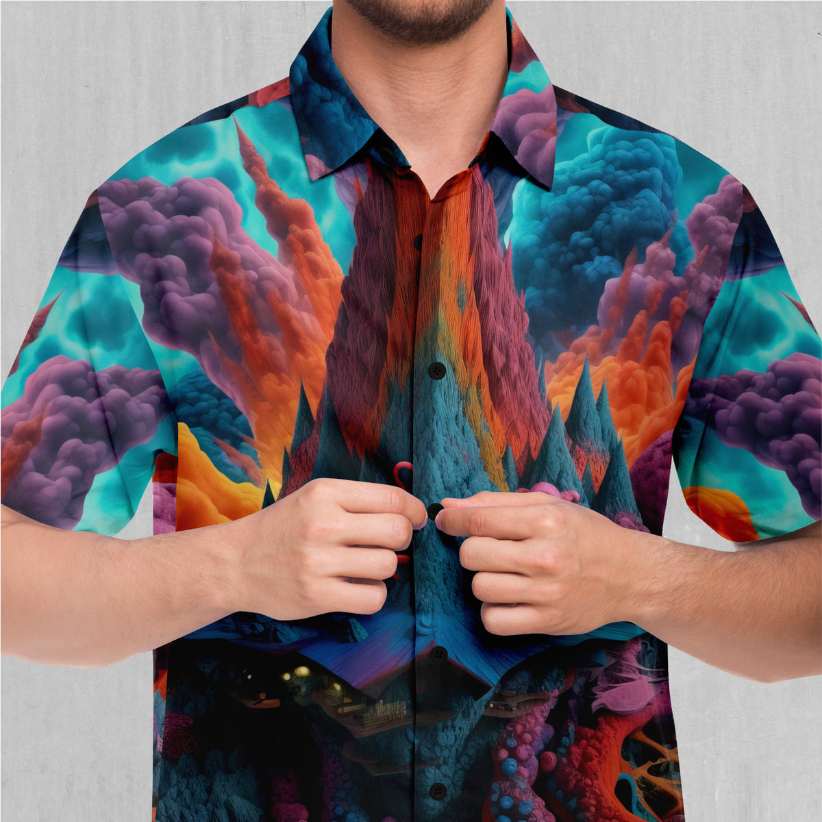Surreal Summit Button Down Shirt